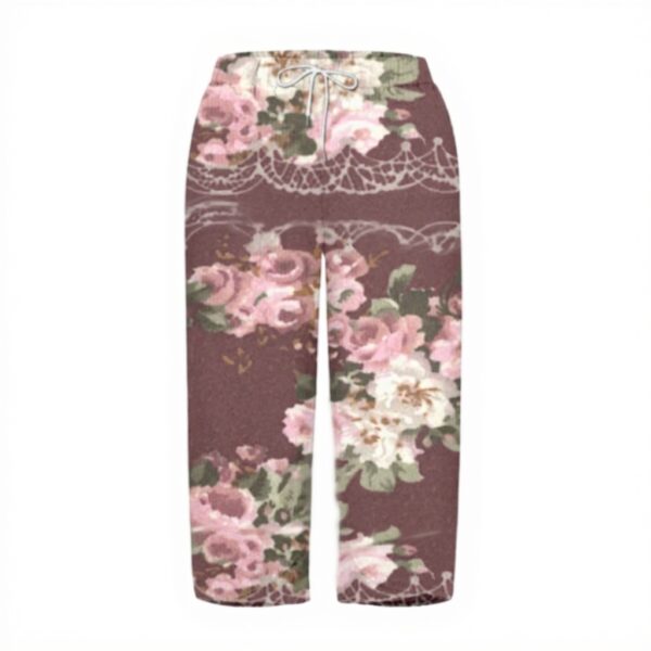 Pantalon Palazzo Femme Léger Coton Tezenis Blanc Dété