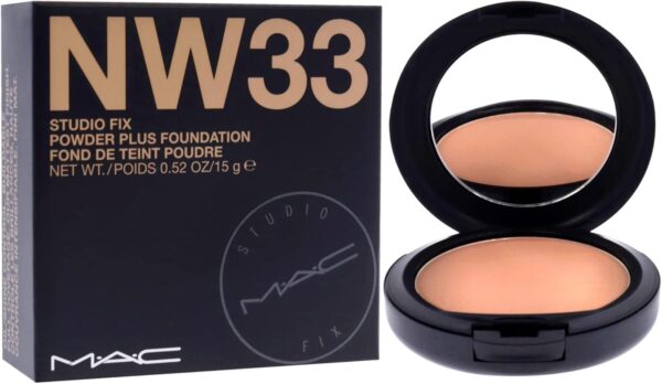 MAC Fond de teint poudre NW33 teint longue tenue-2