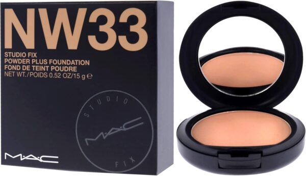 MAC Fond de teint poudre NW33 teint longue tenue-4