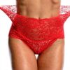 String Brésilien Femme MJGkhiy Dentelle Ventre Plat Grande