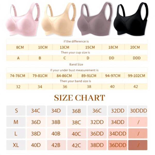 Soutien-gorge sans armatures dentelle Tezenis confort femme