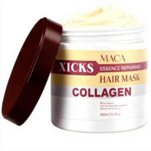 Xicks Masque cheveux collagène maca réparation profonde