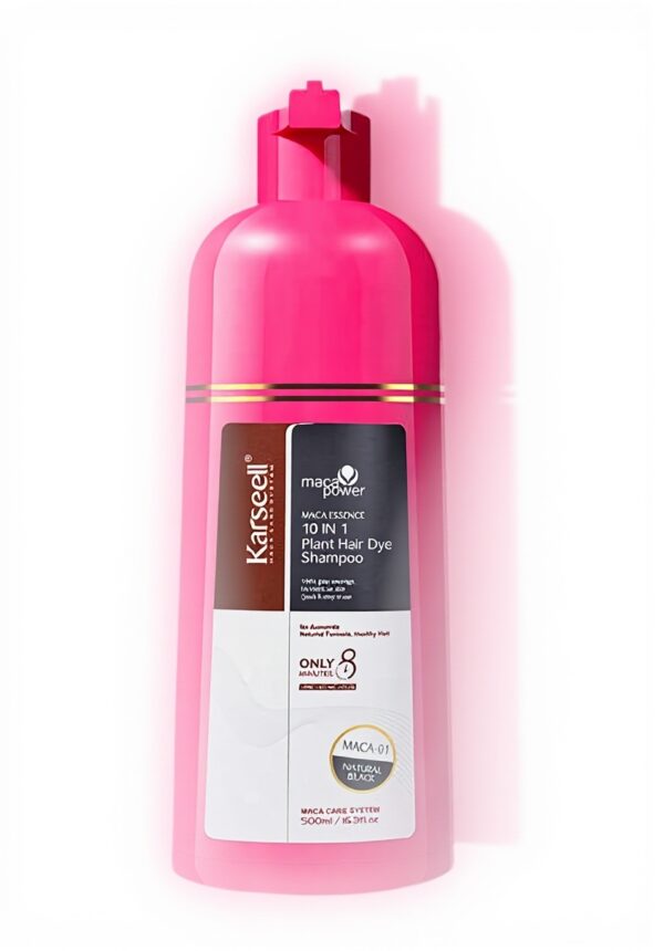 Karseell Shampooing Colorant Marron Cheveux Blancs Huile