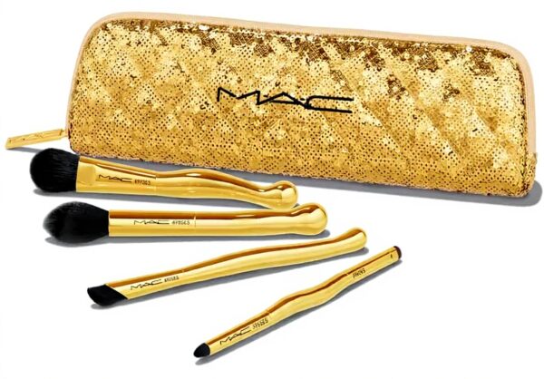 MAC Golden Touch Kit mini pinceaux 5 pièces voyage
